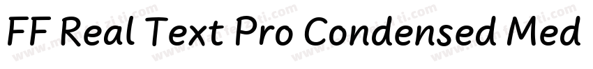 FF Real Text Pro Condensed Medium字体转换